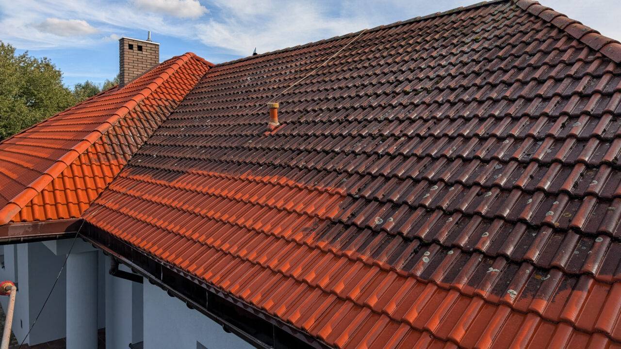 mycie dachów piotrków mycie dachu